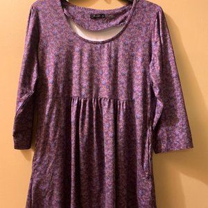 Reborn Purple Tunic XL